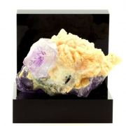 Fluorite + Dolomite.