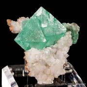 Fluorite on Quartz