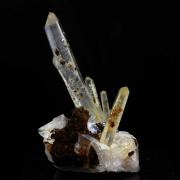 Quartz + Siderite.