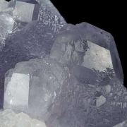 Fluorite on Dolomite