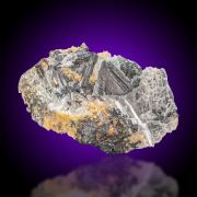 Chalcocite  on Gypsum