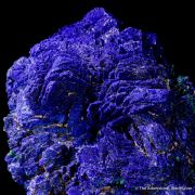 Azurite with Malachite