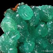 Adamite (Copper-bearing) with Aragonite