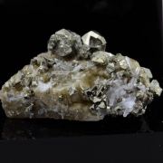 Siderite, Pyrite, Quartz.