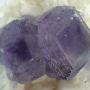 Fluorite on Dolomite