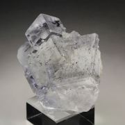 FLUORITE with PHANTOMS, PYRITE inclusions