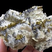 Stilbite, albite, microcline