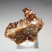 gem GARNET var. HESSONITE, CLINOCHLORE