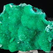 Dioptase on Chrysocolla