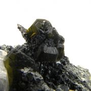 Siderite and Quartz on Pyrite (replacing Siderite) with Stannite