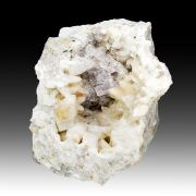 Fluorite with Calcite