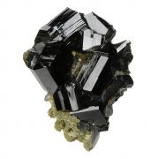 Cassiterite with Siderite and Quartz