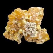 Wulfenite, mimetite, calcite