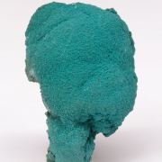 Rosasite on Malachite