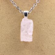 Raw Kunzite Necklace. 14.48 ct.