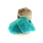 Amazonite + Smoky Quartz. 429.5 ct.