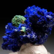 Malachite on Azurite