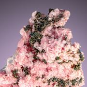 Rhodochrosite  & Pyrite