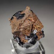 CUPRITE, COPPER pseudomorph after CUPRITE