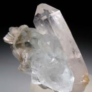 Aquamarine with Quartz