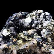 Pyrite, Hematite.