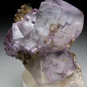 Fluorite with Arsenopyrite