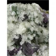 Fluorite, Calcite, Chalcopyrite, Chlorite