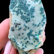 Rosasite, smithsonite