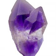 Quartz var. hourglass amethyst