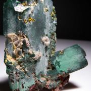 Malachite after Azurite