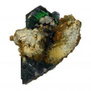 Vivianite with Childrenite and Paravauxite