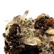 Siderite, Quartz, Pyrite.