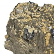 Pyrrhotite With Sphalerite and Siderite