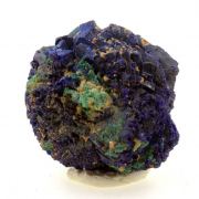 Chessylite ( Azurite ) + Malachite.