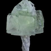 Fluorite with unusual edge modifications