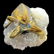 Rutile, hematite, quartz 