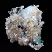 Apophyllite + Stilbite + Calcite.