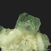 Fluorite on Dolomite