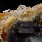 Fluorite + Quartz.