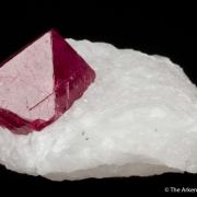 Spinel on Marble