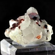 Spessartine Garnet, Orthoclase, Quartz, Tourmaline.