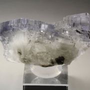 FLUORITE with PHANTOMS, PYRITE inclusions