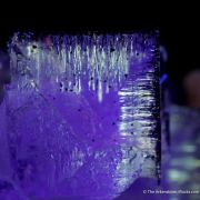 Fluorite (etched corner) with Baryte