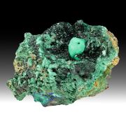 Brochantite with Malachite