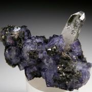 Fluorite with Quartz