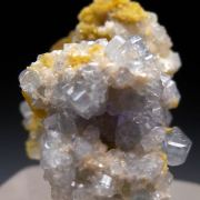 Apatite with Bertrandite