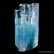 Beryl var. Aquamarine cluster