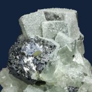 Fluorite and Galena with Quartz