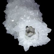 Quartz ( epimorph cast after Anhydrite? )