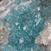 Hemimorphite RARE BLUE COLOR - Kimbedi, Mindouli District, Pool Department, Republic of the Congo